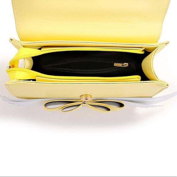 Yellow Angel Bow Crossbag - Picture 3 of 6